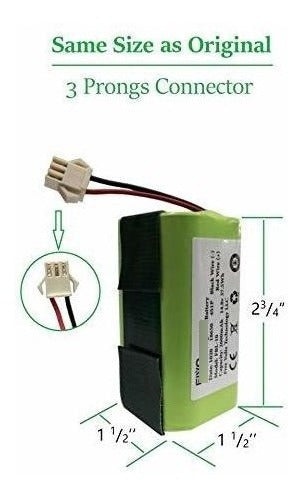 Fivo Replacement Battery For Coredy R300/500 2600mAh 14.4V 3