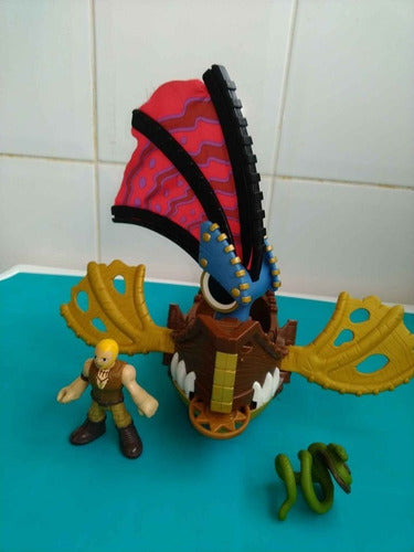 Barco Monstro Marinho Imaginext 3