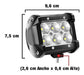 Barra Faro Led 6 Led 18 Watts Epistar 9,8 Cm De Largo 4