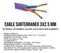 Conduelec Cable Subte Exterior 3x2.5 Mm X Metro Electro Cable 2