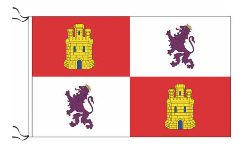 Rapi Arte Medieval Flag of Castilla y León 45 x 30cm 0