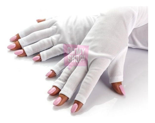 Oh My Shop! UV Protection Manicure Gloves for Sculpted Nails - Pair 7