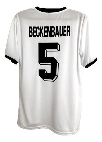 Germany 1974 World Cup Beckenbauer - Muller Retro T-Shirt 3