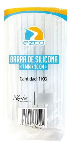 Ezco Silicone Bar 30cm Pack X 1 Kilo 7mm Zn Embalajes 1