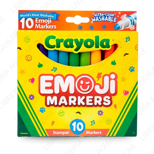 Crayola Emoji Stamp Markers Box of 10 0