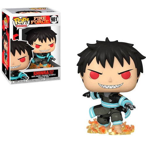 Funko Pop Fire Force Shinra With Fire 0