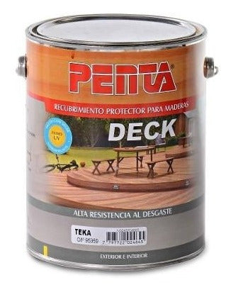 Penta Protector Madera Para Exterior Deck Teka X 4l 1