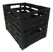 Franca Plastica Cajon Plastico Decoracion Organizador Negro X 5 Un 1