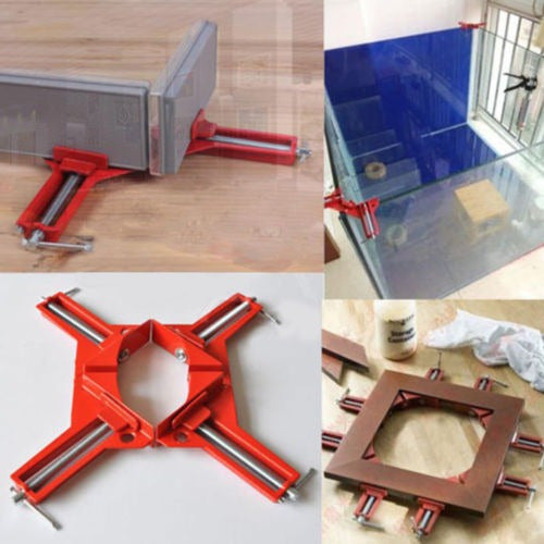 5asstore 4Pcs 90° Angle Right Corner Frame Clamp Tool 1