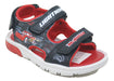 Footy Lightyear Mcqueen Black Sandal with Light 0