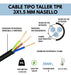 Conduelec Cable Taller 3x1.5 Mm Rollo X 20 Mts Tipo Tpr Electro Cable 2