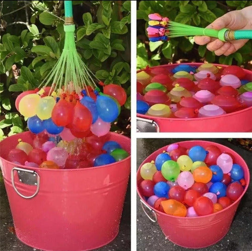 Happy Baby Balloons - Water Bombs, 3 Bunches - Total 111 Balloons 1