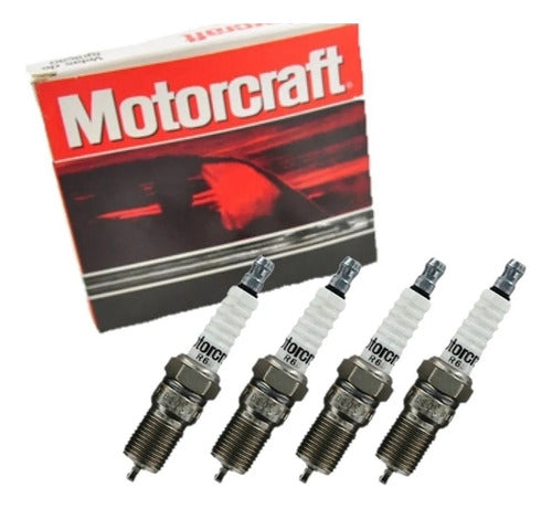 Motorcraft Original Ignition Spark Plug Set for Ford Focus, Mondeo, Ecosport Duratec 2.0 0