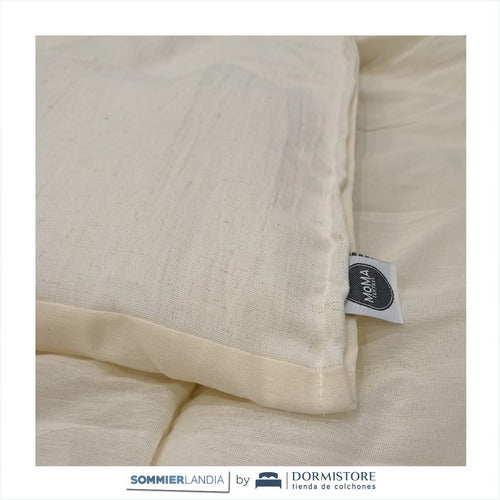 Moma Crudo Linen Fabric Queen Size Comforter 1