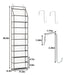 Organizador De Puerta Colgante 5-shelf Room Organizer 1