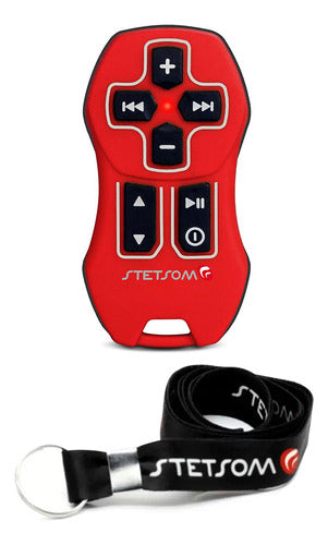 Controle Remoto Som Longo Alcance Stetsom Sx 200m Vermelho 1