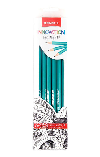 Simball 144 Black Graphite Pencils HB Innovation 0