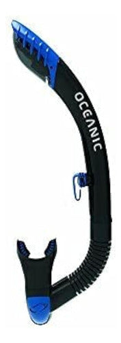 Oceanic Ultra Dry 2 Snorkel - Blanco/Azul Mar 1