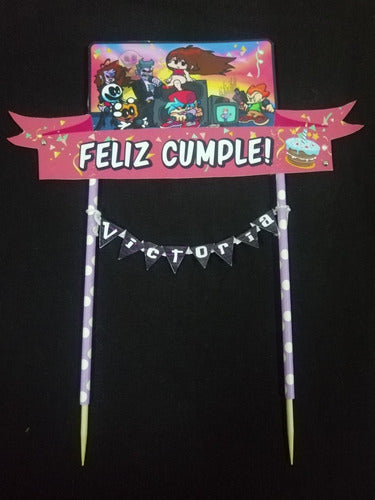 Los Imprimibles Topper Para Torta Personalizados 1