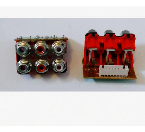 Lote De Dos Plaquetas X 6 Jacks Rca 5