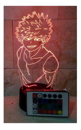 STELLAYCLAUDIO 3D Bakugou Anime LED Lamp with Remote Control 1