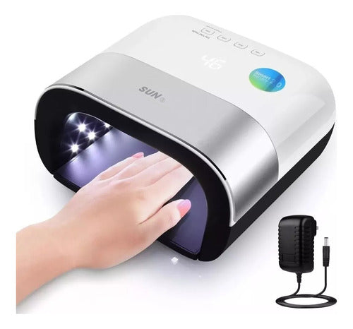 Sun UV LED Lamp Sun3 Professional Gel and Acrylic Nails 48W 0