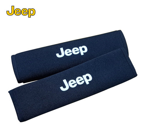 Neoprene Safety Belt Cover Protector for Jeep 1