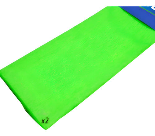 CREPE Paper 45 X 130 Fluorescent Colors X2 Units 0