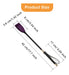 Coolrunner Purple Horse Riding Crop - 45cm Durable PU Leather 1