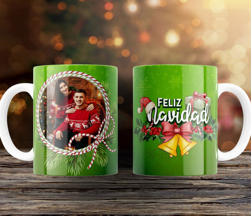 Christmas Mug Templates Designs With Photo Sublimation Pack #TN12 1