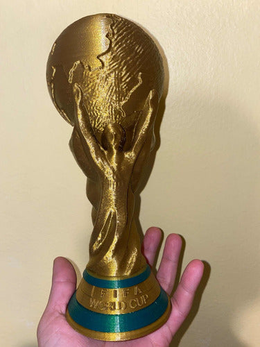 TuHogar3D World Cup 3D Trophy 24cm Qatar 2022 0