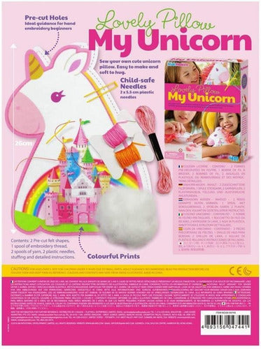 Unicorn Pillow DIY Kit 4