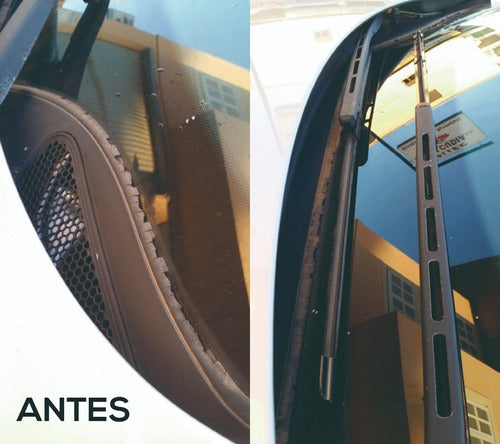 Fiat Queat Qubo Windshield Grid Burlet - Kit Reparación Burlete Rejilla De Parabrisas Fiat Qubo