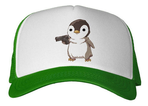Penguin Cap with Aimed Gun 3