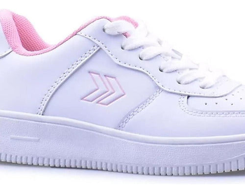 Atomik Sneakers - Cambridge Lace White Pink 10