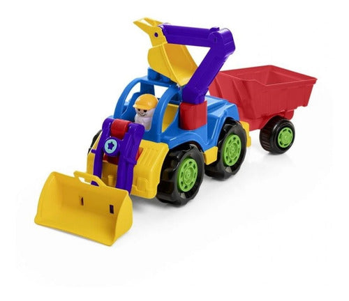 Calesita Medium Excavator Truck 50x20cm 0