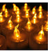 24 LED Candle with Warm Light and Batteries for Events Weddings Decor 3