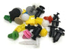 Kit X100 Traba Grampa Clips De Tapizado Panel Universal 2