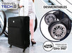 Travel Tech Expandable Large Semi-Hard Luggage 28" with 360° Spinner Wheels 7