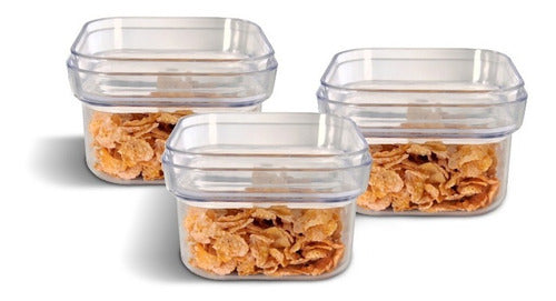 Colombraro Set of 3 Vision 3D Containers 0