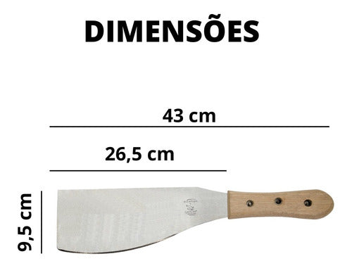 Facão Podão Cana E Mato Premium Pequeno 43 Cm Tamanho 10'' 1