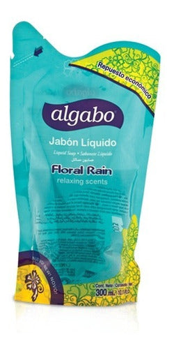 Algabo 12 Liquid Soap Coconut and Vanilla Refill X 300 ML 1