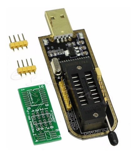 Programador Ch341a Ch341 Usb 24/25 Serie Eeprom Flash 2