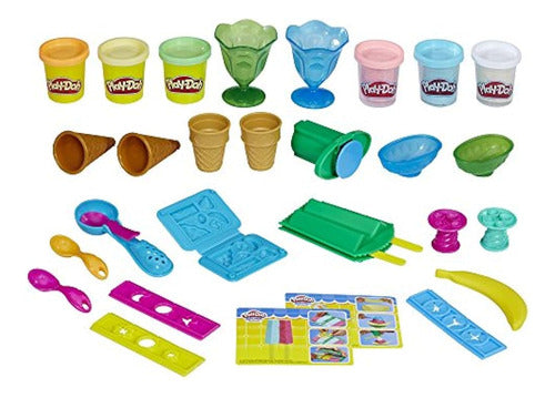 Play-Doh Kitchen Creations Ice Cream Party Play Set 0