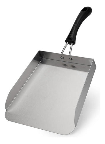 Stanbroil Plancha De Acero Inoxidable Mover Alimentos Smash 0