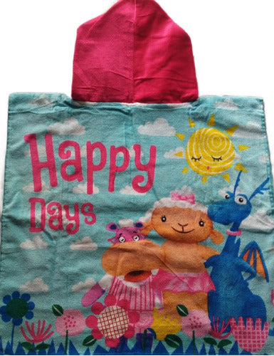 Doc, Juguetes- Ponchos De Toalla- Muy Lindos!! Pileta-playa 1