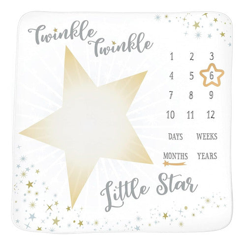 Lillian Rose Twinkle, Twinkle Baby Milestone Blanket Frames, 0