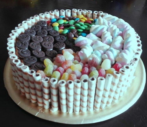 Deluxe Candy Cake 1