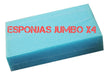 Jumbo X4 Car Wash Sponges for Truck and SUV 20x12x4cm 4