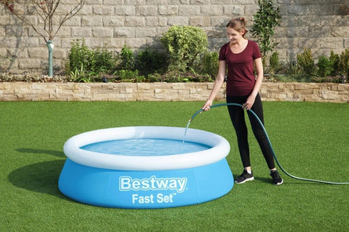 Bestway Fast Set Round Inflatable Pool 57392 6